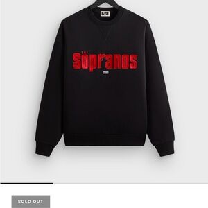 Kith Black and Red Sopranos Sweatshirt
